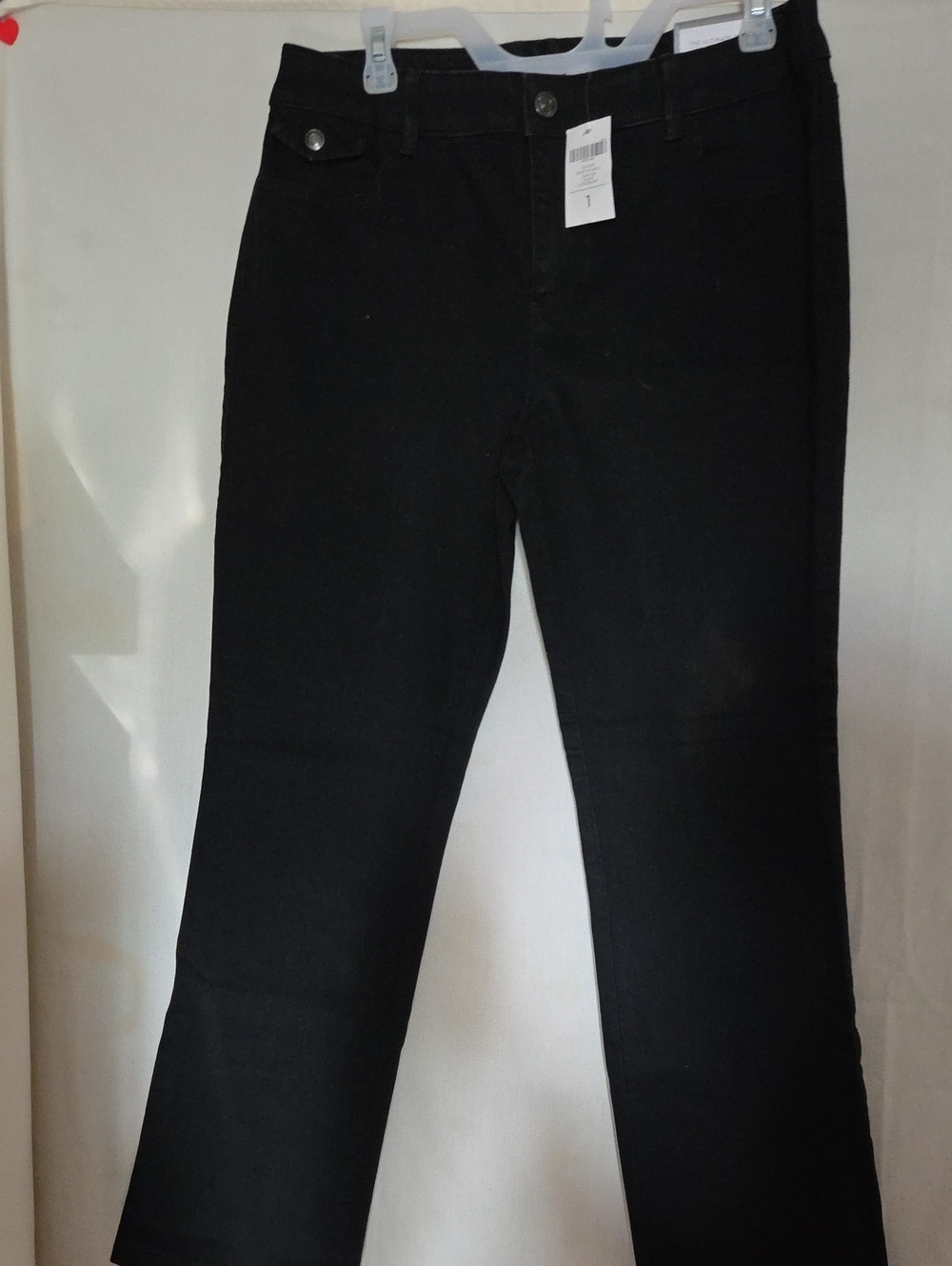 Chico's Black Straight-Leg Women's Jeans